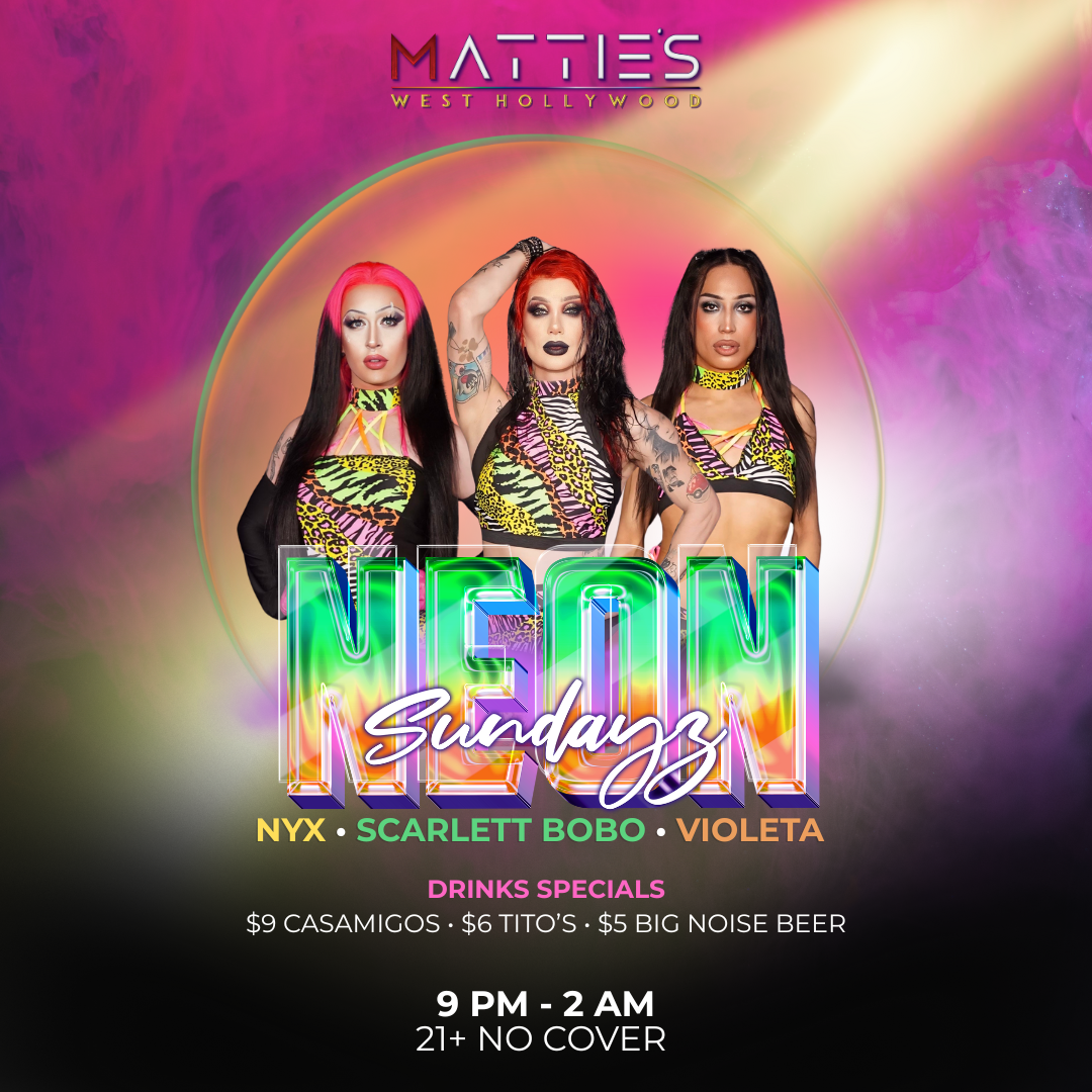 NEON SUNDAYZ (1080 x 1080 px)